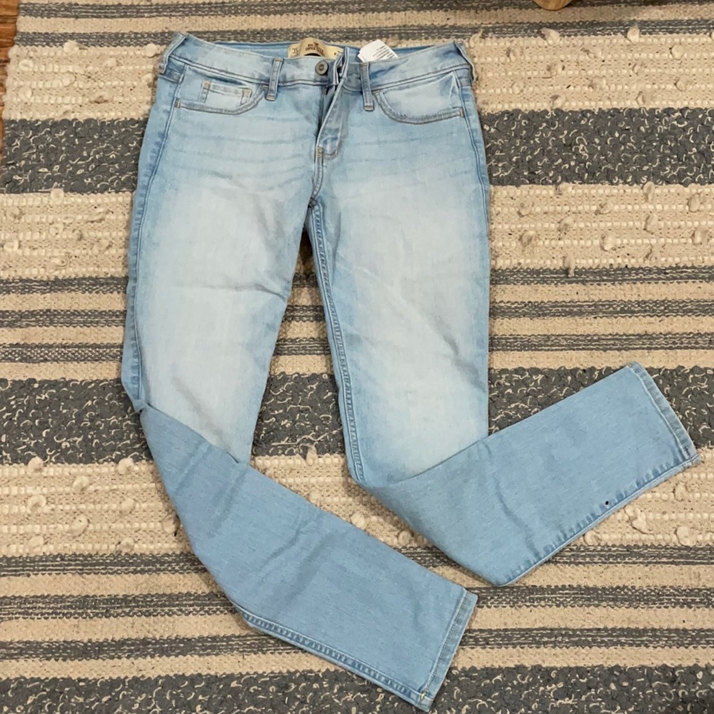 Hollister Super Skinny Light Wash Jeans